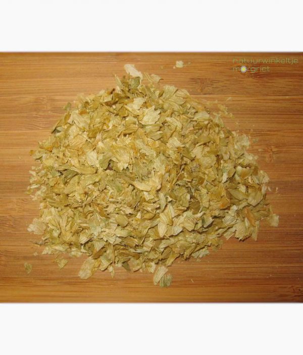 Hopbellen ofwel Humulus Lupulus als losse kruiden | Natuurwinkeltje Margriet